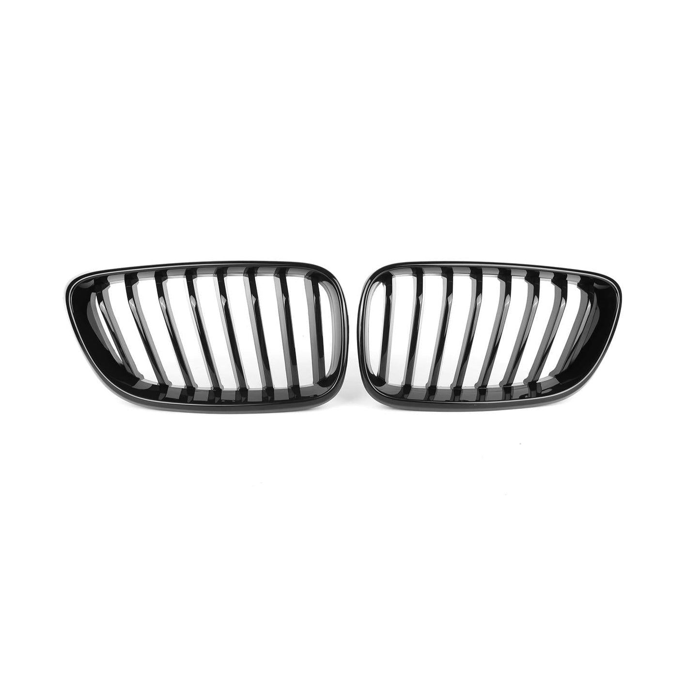 MHC Black BMW M2/2 Series Single Slat Front Grilles In Gloss Black (F87/F22/F23)-R44 Performance