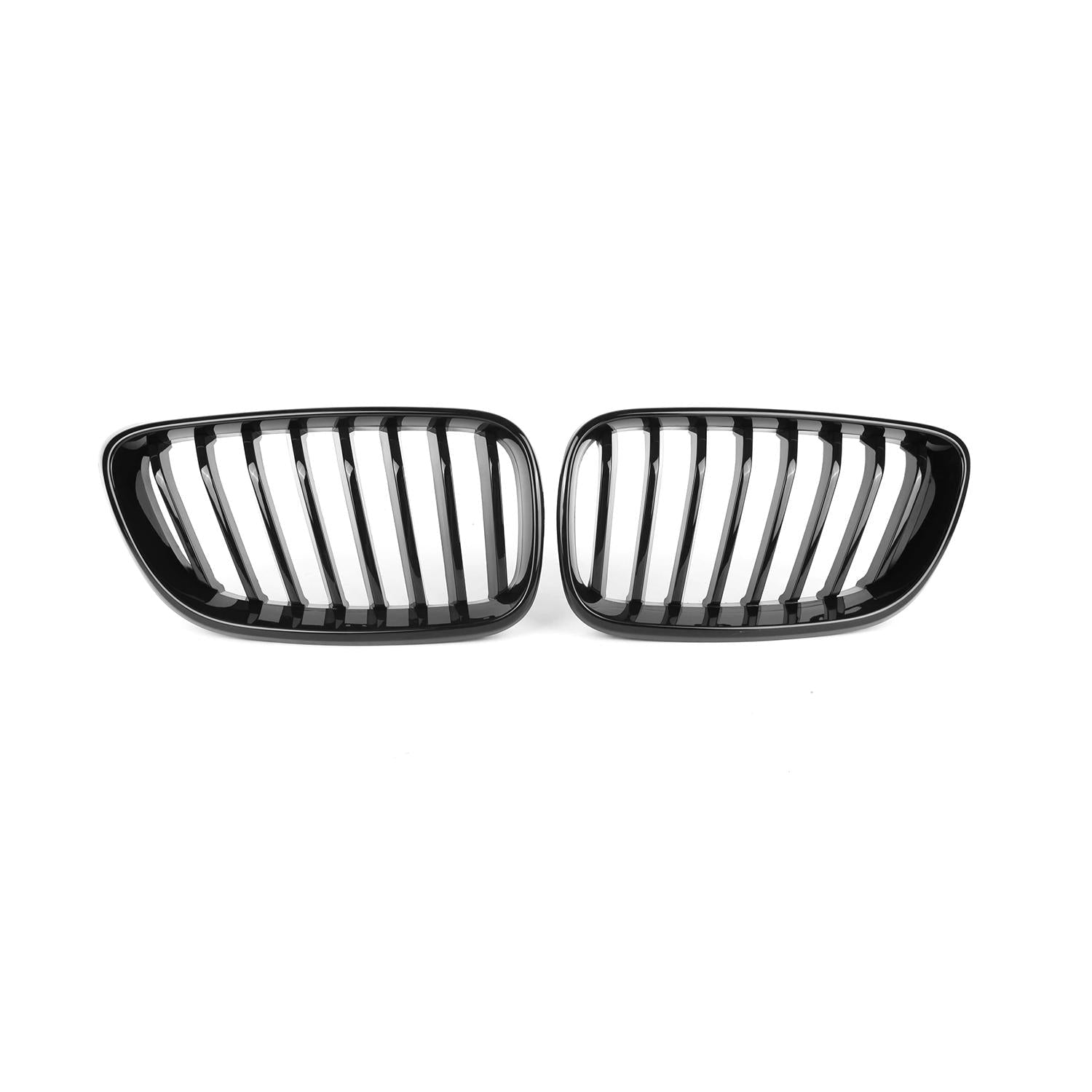 MHC Black BMW M2/2 Series Single Slat Front Grilles In Gloss Black (F87/F22/F23)-R44 Performance