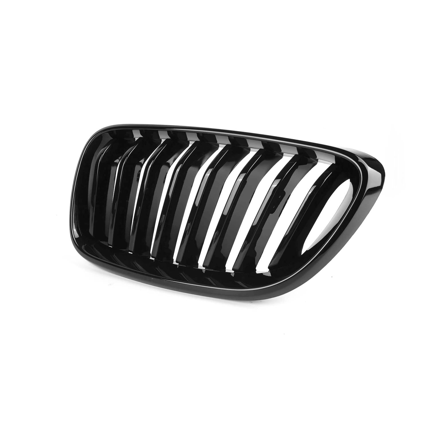 MHC Black BMW M2/2 Series Single Slat Front Grilles In Gloss Black (F87/F22/F23)-R44 Performance