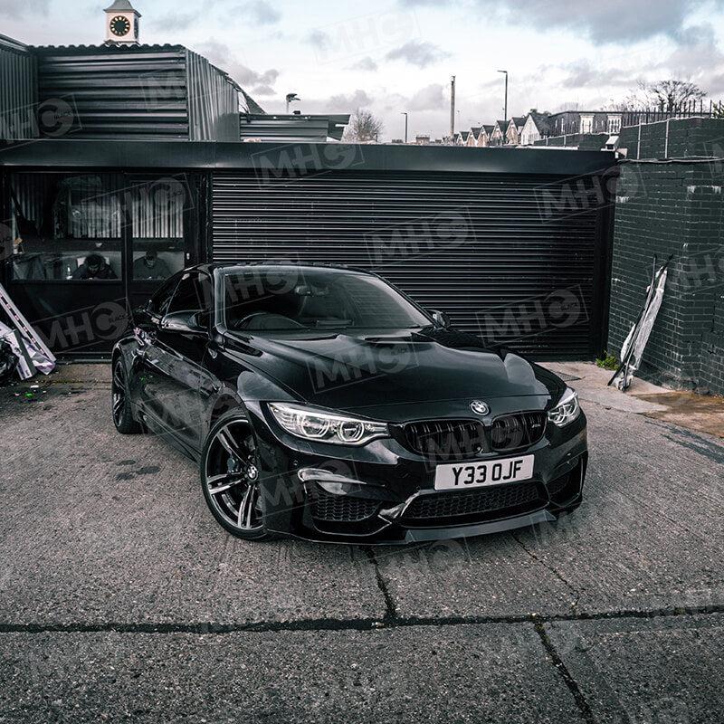 MHC Black BMW M3/M4 CS Style Front Splitter In Gloss Black (F80/F82/F83)-R44 Performance