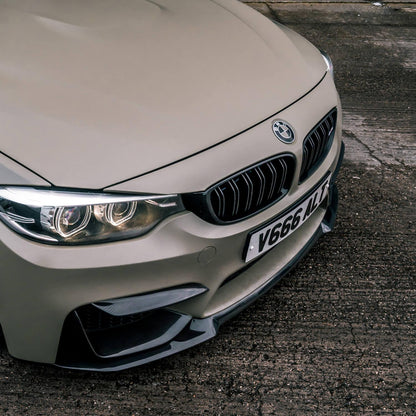 MHC Black BMW M3/M4 Double Slat Front Grilles In Gloss Black (F32/F33/F80/F82/F83)-R44 Performance