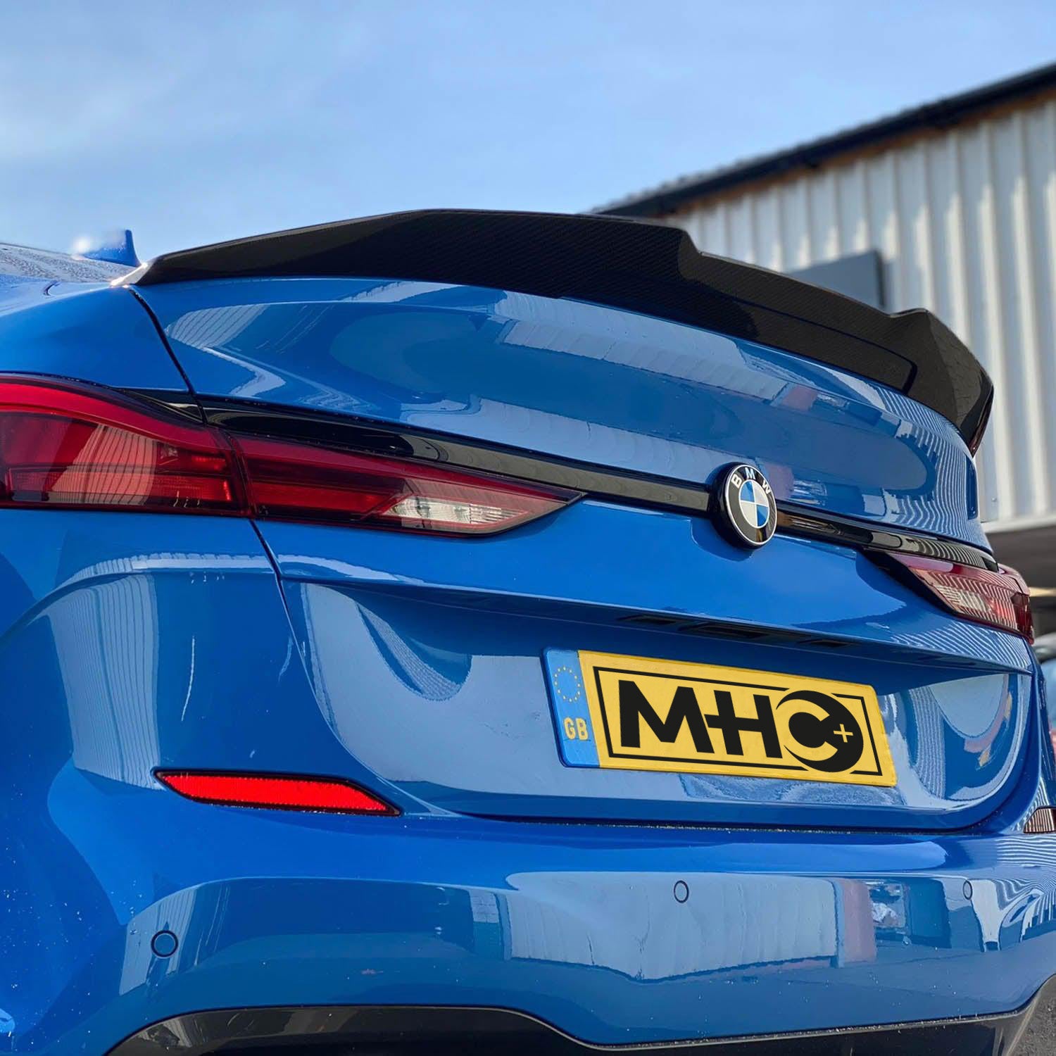 MHC+ BMW F44 M235i Gloss Carbon Fibre Rear Ducktail Spoiler