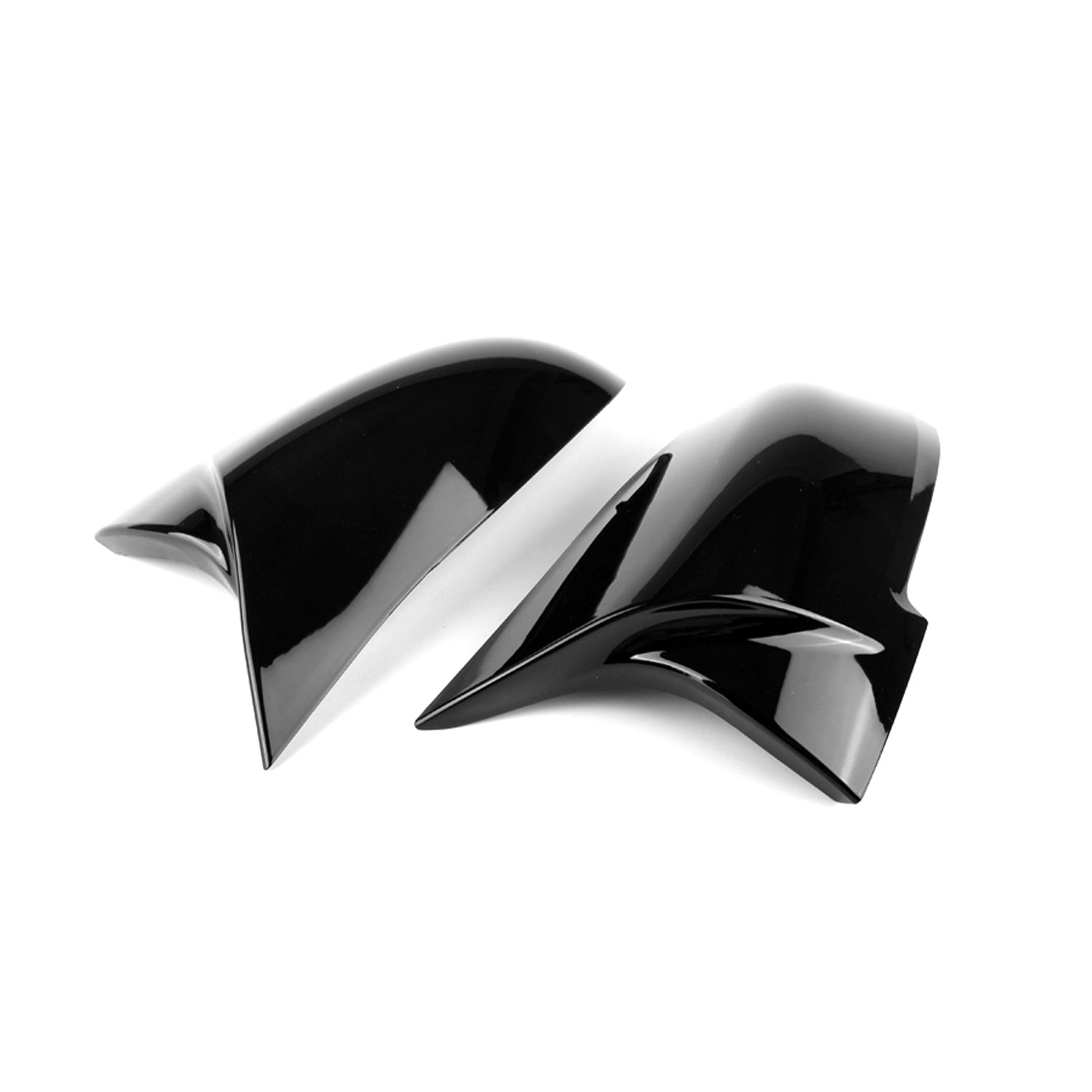 MHC Black BMW M Style Wing Mirror Replacement Covers In Gloss Black-R44 Performance