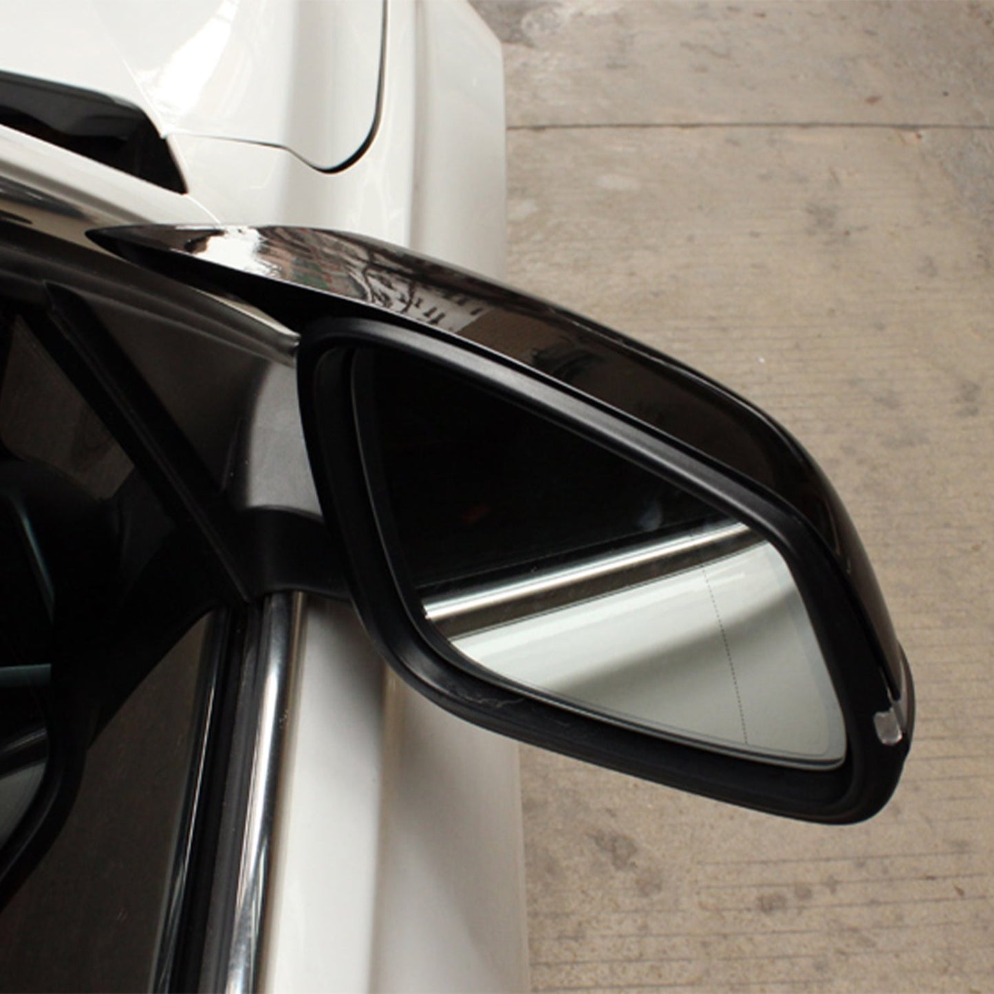 MHC Black BMW M Style Wing Mirror Replacement Covers In Gloss Black-R44 Performance