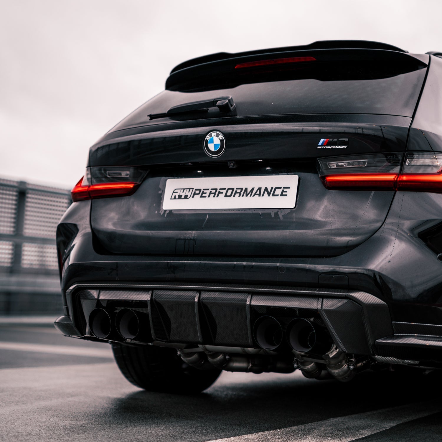 MHC+ BMW M3/M4 Rear Bumper Insert In Pre Preg Carbon Fibre (G80/G81/G82/G83)