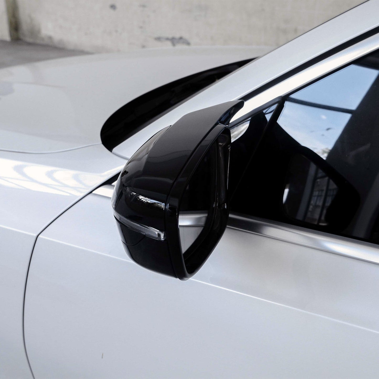 MHC Black BMW M Style Wing Mirror Covers RHD In Gloss Black (G20/G21/G22/G23)-R44 Performance